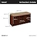 ClosetMaid 1309 3-Cube Storage Bench, Dark Cherry