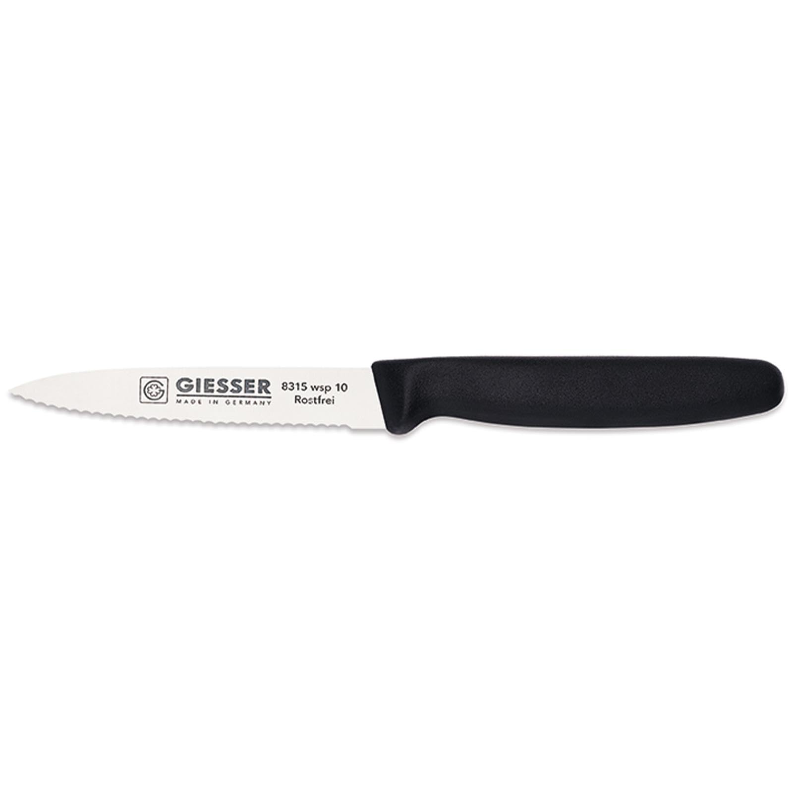 GiesserMesser 8315 Wsp Vegetable Knife Wavy Edge (10cm)