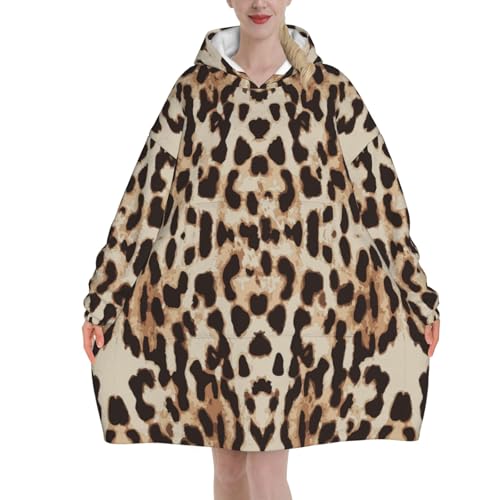 Sweat à capuche couverture en flanelle pour vos soirées cocooning