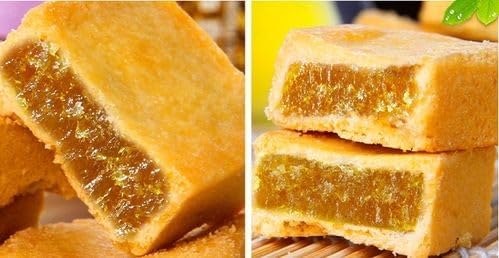 選べる 九福鳳梨酥袋装 九福鳳梨酥盒装 パイナップルケーキ 伝統的な手つくりお菓子 糕点 中華お菓子 中国名物 (九福鳳梨酥袋 パイナップルケーキ 227g, 1点)