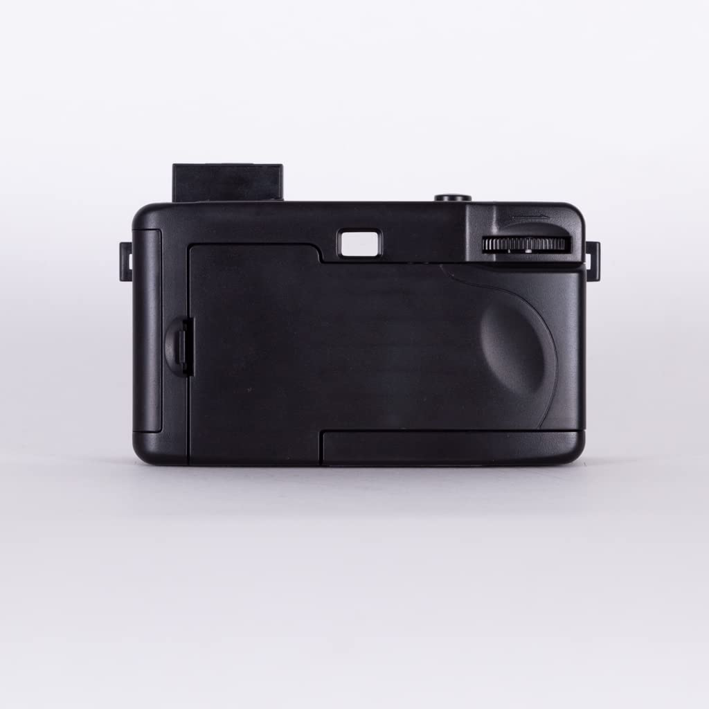 Kodak i60 Wiederverwendbare 35-mm-Filmkamera – Retro-Stil, fokussierfrei, integrierter Blitz, Drücken und Pop-Up-Blitz (gelb)