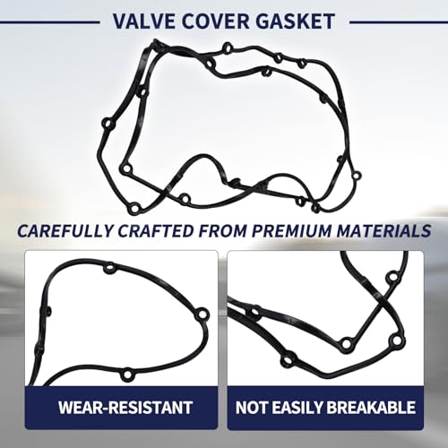 Image of 22777560 Valve Cover Gasket Compatible with Volvo D13 Engines for Mack MP8 Engines Valve Cover Spacer Gaskets (2)