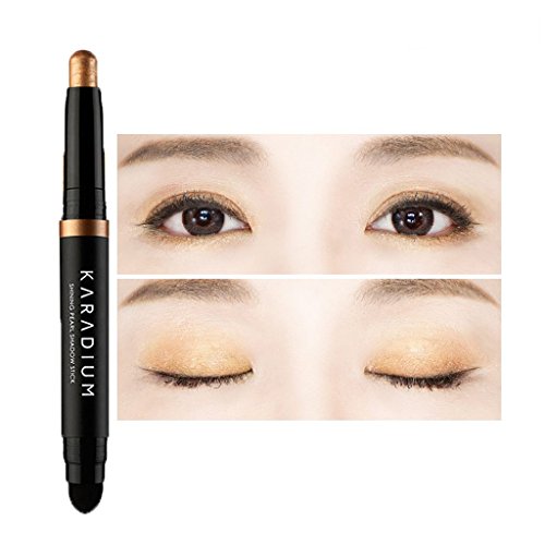 KARADIUM Shining Pearl Smudging Eye Shadow Stick, 1.4 g, #8 Caramel Gold