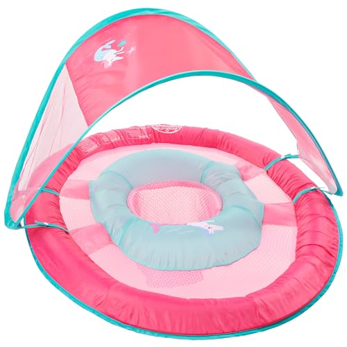 SwimWays Baby Spring Float w/ Canopy - Pink