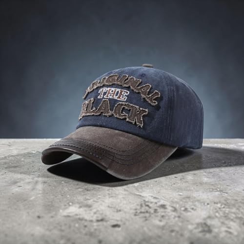 Image of Men's Cotton Baseball Cap, Adjustable Back Closure, Unisex, Casual Style, for Outdoor Lifestyle