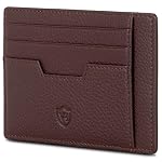 VON HEESEN – VON HEESEN Echtleder RFID Kartenetui aus Nappa-Leder - 9 Fäc