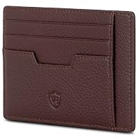 VON HEESEN – VON HEESEN Echtleder RFID Kartenetui aus Nappa-Leder - 9 Fäc