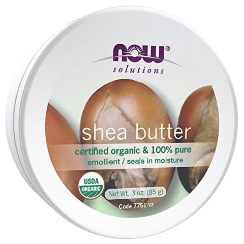 NOW Solutions Organic Shea Butter for Rough and Dry Skin Cover