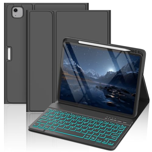 MMK Keyboard Case for iPad Air 11 inch (M4 2026/M3 2025/M2 2024), UK Layout