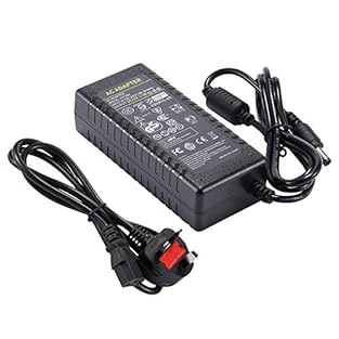 Input: 100V-240V 50/60Hz; Output: DC 12V 4A. Connector size: 5.5mm x 2.5mm (Compatible plug 5.5mmx2.1mm Plug size) , Polarity: Center Positive (+). It perfect replacement for 1A / 1.5A / 2A / 2.5A / 3.5A as amperage isnt forced. (If your previous Ada...