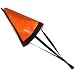 MOOCY 32-Inch Drift Sock Sea Anchor Drogue, High Visibility Orange Sea Brake for Marine Boat/Yacht/Jet Ski/Inflatable/Power Boat/Sail Boat