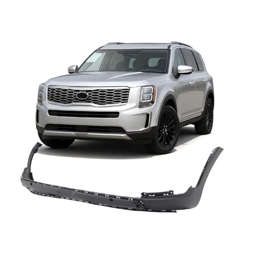 Image of FitParts Compatible with Kia Telluride 2020 Front Lower Bumper Cover | Textured, OEM 86512S9000, KI1015116