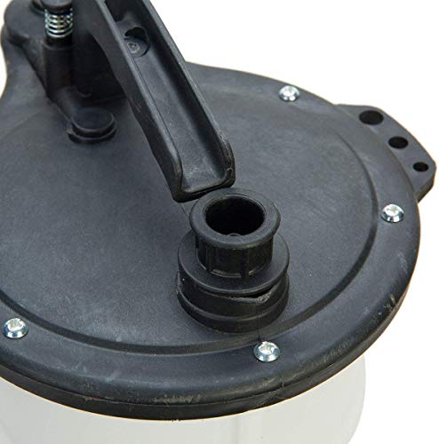 8Milelake 9L Vacuum Hand Operated Engine Oil Changer Fluid Extractor Evacuator Pump Tank #TOP4