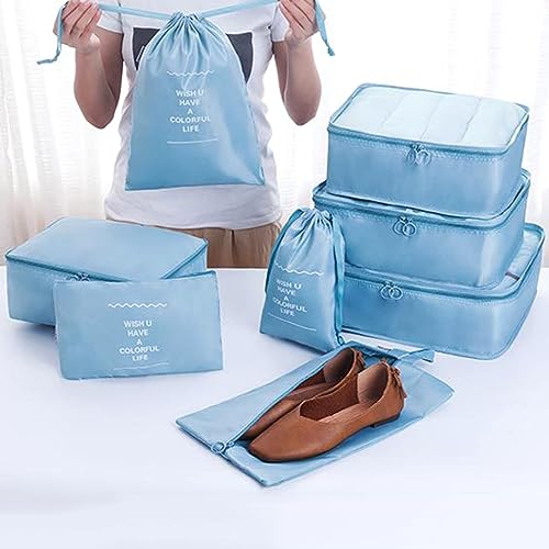 Sacs de rangement pour valises : 10 cubes étanches anti-plis