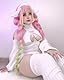 KORURACLUB Cosplay Dessous (3-teiliges Set) Weißer Cosplay Anime Cosplay Sexy Damen Kostüm Schleifenpullover Succubus Dessous(S-M)
