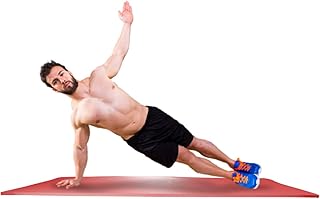 Colchonete Eva Tapete Yoga Academia Exercícios 10mm Vermelho
