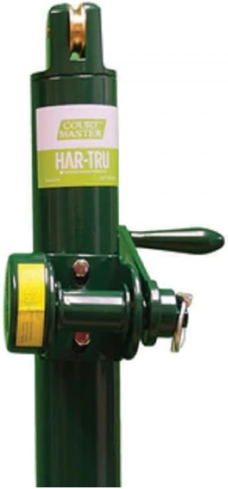 Har-Tru Deluxe Heavy-Duty Universal Tennis Net Post Reel (Green)