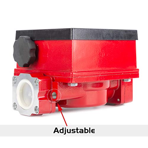 TUNTROL 1 1/2" Aluminum Mechanical fuel Meter, 6-40 GPM High Flow Digital, Heavy Duty For All Fuel Transfer Pumps - Thumbnail 6
