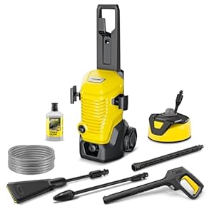 Kärcher high-pressure washer K 4 WCM Flex eco!Booster Home, pressure: max. 130 bar, flow rate: 420 l/h, coverage: 30 m²/h, weight: 11.5 kg, extra flexible high-pressure hose, eco!Booster, Home Kit