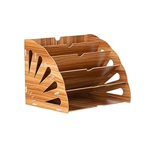 Locisne Office File Organizer für Dokumente abnhmbar 5 Ebenen Letter Organizer Schreibtischfachhalter Aufbewahrung für…