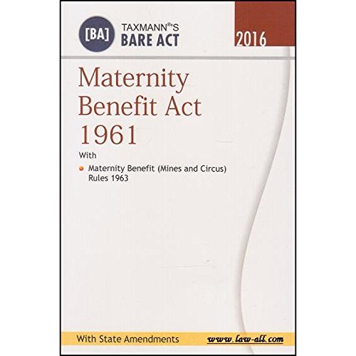 Maternity Benefit Act 1961 Taxmann Amazon.in Books