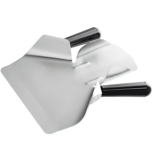 OCS Parts Pro Series Quick Fill Scoop for Popcorn and French Fries | Double Handed Utility Scooper for Bagging Fries or Popcorn for Restaurants, Theaters, Fast Food or Home Kitchens