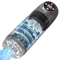 💖【Aktualisiertes Sexspielzeug für Männer】 Bei der Untersuchung des Marktes für männliche Masturbatoren haben wir die ursprüngliche Penispumpe von der ursprünglichen verschließbaren 4S-Vakuumpumpe auf eine 6s-Pumpe aufgerüstet, die einen stärkeren Unt...