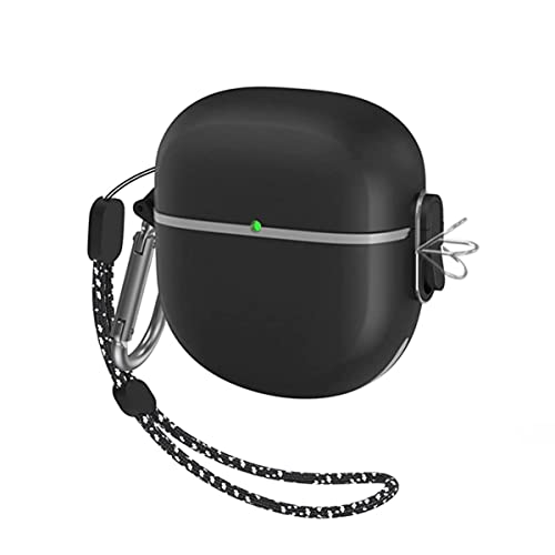 Bose QuietComfort Earbuds II یJo[ƌ݊܂ TPU SȃbN@\ Bose QC Earbuds II P[X L[`F[ƃXgbvt [d\ ϏՌ h y (ubN)