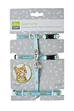 Material de calidad HUNTER Gato Escobillero Sweet Kitty Nylon Color Azul Claro