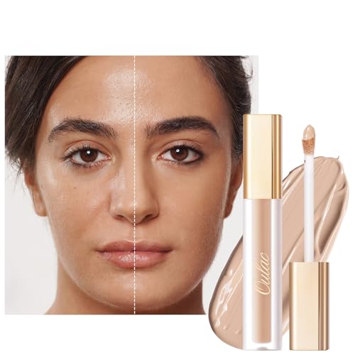 Oulac Concealer Full Coverage, Concealer for Under Eyes, Long Lasting Concealer, Multipurpose Make up Concealer, Moisturising & Hydrating Formula, Shade: W2 Nude 3.8 ml
