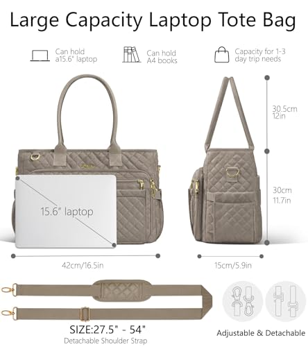 Teacher Tote with Insulated Pocket