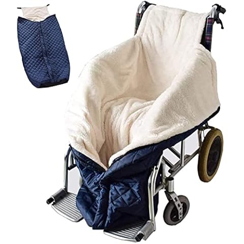 GFERTRE Lightweight Wheelchair Blanket with Zipper, Lambswool Wheelchair Knee Blanket for Adults,Wheelchair Coat, Wheelchair Warm Covers Leg/Lap and Lower Body Universal fit Blankets for wheelchairs Cover