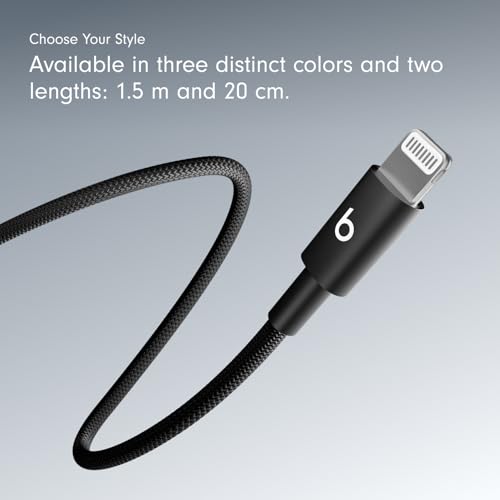 image for Beats USB-C to Lightning Woven Cable Fast Charging Durable/Tangle-Free