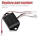 SOAJEE CDI Ignitor Ignition Coil Kit Compatible with EZGO Golf Cart 4-cycle Marathon Medalist TXT Pre-MCI 26652-G01 EPIGC103 ZF-IG-A00114 25939-G01 27112-G01 27746-G01 72562-G01 EPIGC107
