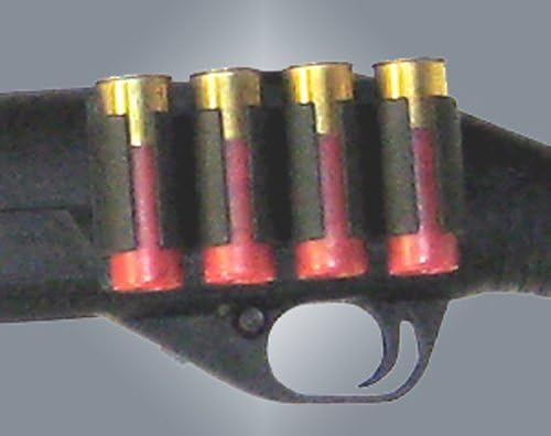 Tacstar 4-Shot Shell Carrier Mossberg 500, 590 & 600 Side Saddle (12 Gauge)