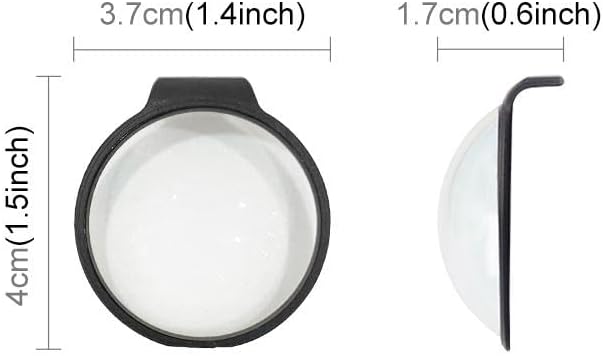 Miniatura 3 de para cámara de acción DJI Osmo 360 - Protector de lente de vidrio templado óptico de dureza 10H con revestimiento AR, capa hidrofóbica, cubierta