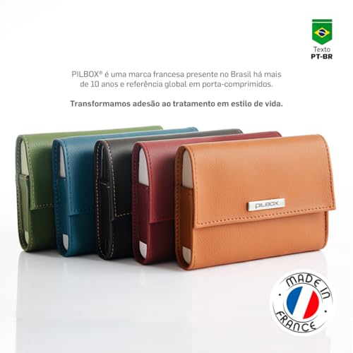 Porta Comprimidos Semanal PILBOX Liberty (Chocolate)