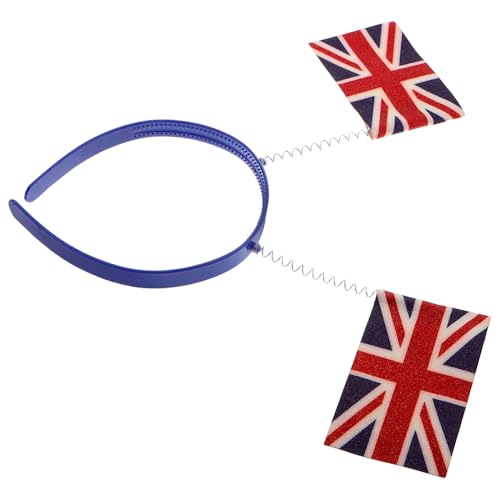 Bandeau cheveux Union Jack femme drapeau britannique élastique confort
