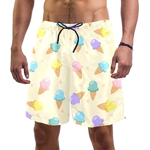Short de Bain Homme Glace Colorée Cover