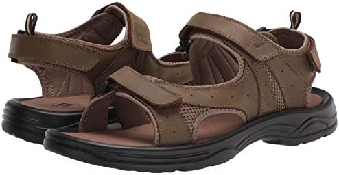 Propét Men's Daytona Flat Sandal, Olive, 11.5 XX-Wide US | Image 6