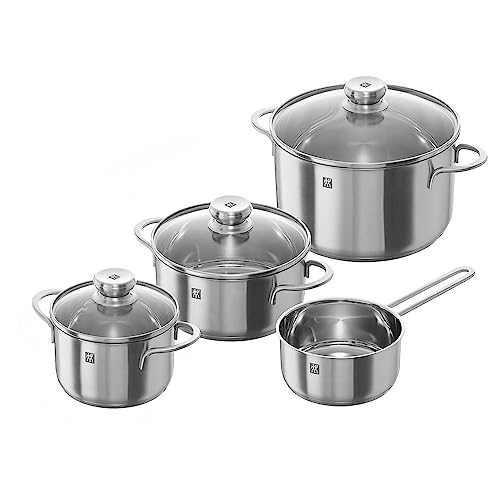 Jogo de 4 Panelas em Aço Inox Twin Nova Zwilling
