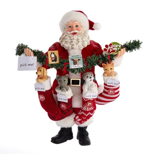 Kurt S. Adler FA0150 Santa, Multi-Colored