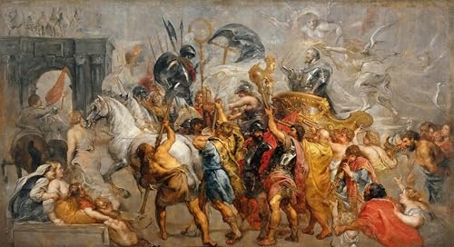 Toile Henri IV à Paris Rubens pour salon élégant 60x90