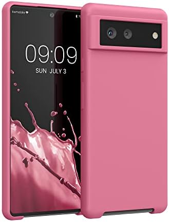 kwmobile Case Compatible with Google Pixel 6 Case - TPU Silicone Phone Cover with Soft Finish - Radiant Yellow