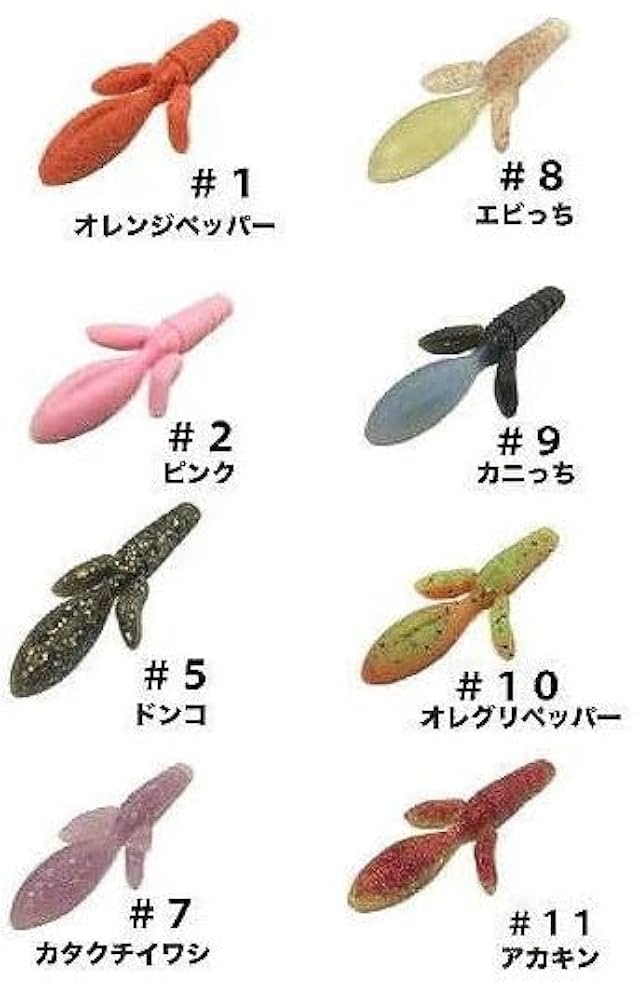 10 FEET UNDER クランクベイト 4個ワームセット NEWサイズ3.8インチ入荷！】【4パックまでネコポス便OK】Skip