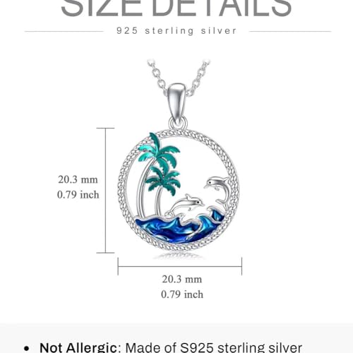 Mother Daughter Necklaces I Love You Forever Elephant Dolphin Relationship Jewelry for Mother's Day4