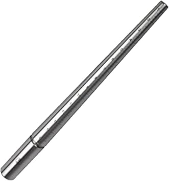 Rosenthal Collection Exquisite Craftsmanship Premium Solid Stainless Steel Ring Sizing Mandrel for Accurate Measurements, Sizes 1-16