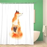 Décor Rideau de Douche âge de Pierre Chasse pour mammouth Outil préhistorique néolithique paléolithe 180x180cm Polyester Tissu imperméable Rideaux de Bain Ensemble avec Crochets pour Salle de Bain
