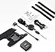 Eyoyo Wearable Glove QR Code Scanner, 1D 2D Tragbar Handschuh Bluetooth Barcode Scanner, Kompatibel mit iPhone Android Finger Ring Scanner, Links&Rechts Hand Switch Portable Bar Code Reader Orange