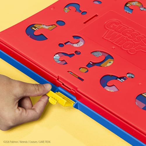 Guess Who? Pokémon Edition Game | 48 Pokémon | Fun Kids Board Games for Families | 2 Players | 15 Mins. | Travel Friendly | Ages 6+ - image 7